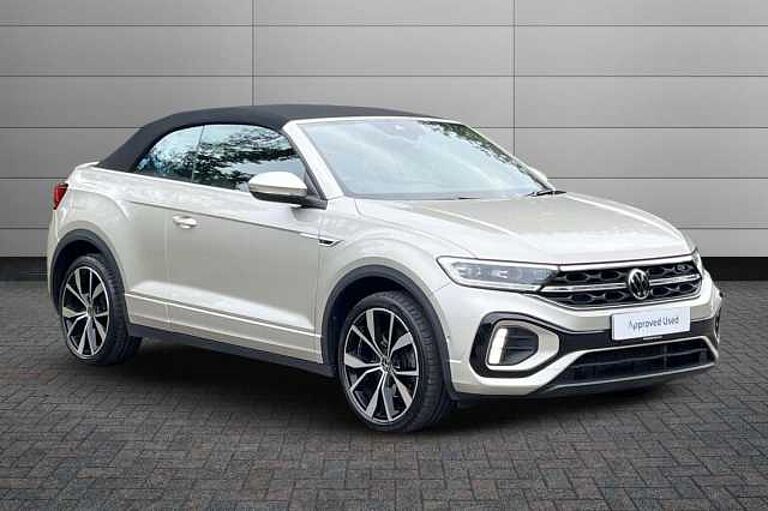 Volkswagen T-Roc 1.5 TSI R-Line Convertible 2dr Petrol DSG 2WD Euro 6 (s/s) (150 ps) Camera & 19